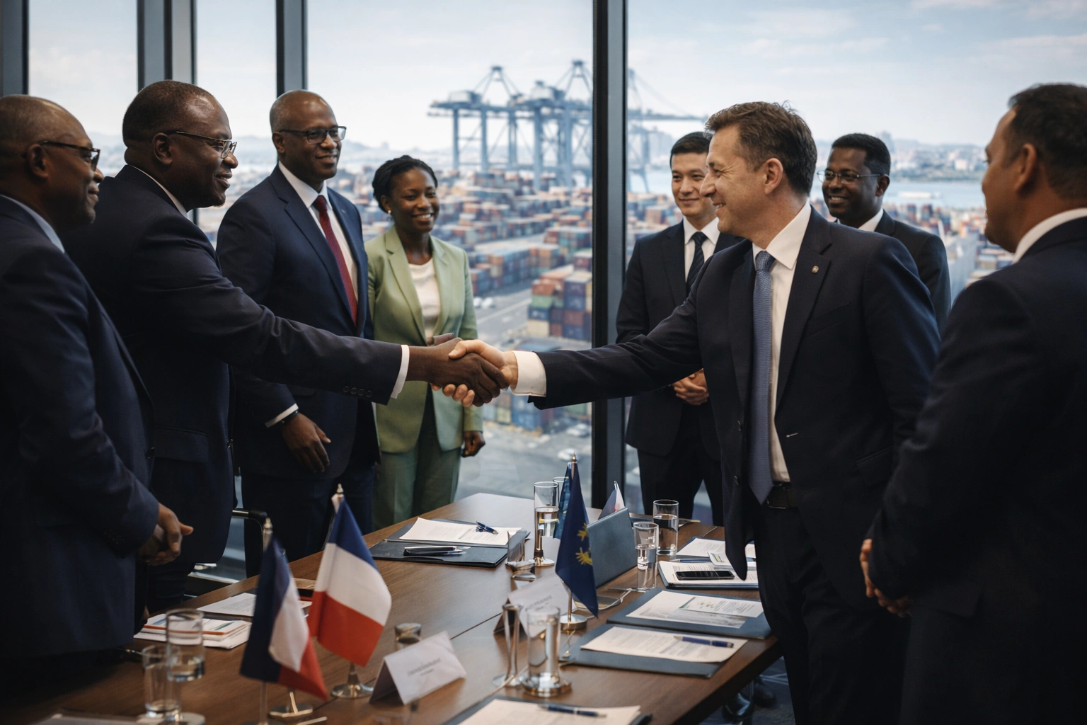 Représentants institutionnels et opérateurs du réseau AATMI réunis pour promouvoir le transport maritime en Afrique