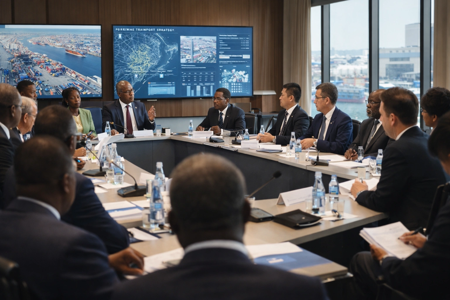 Représentants institutionnels et opérateurs du réseau AATMI réunis pour promouvoir le transport maritime en Afrique